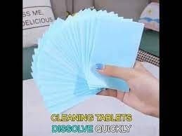 30 Pcs Floor Tile Clean Tablets Cleaning Slices With Fresh Fragrance