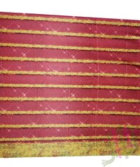 DeeArna Export's Golden Stripes Digital Print Khadi Rayon Unstitch Fabric Material for Women      s Clothing (58