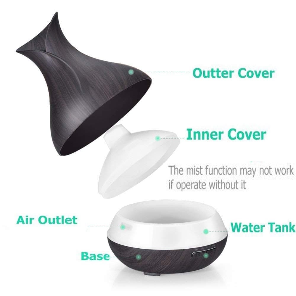 Big Pot Wooden Humidifier