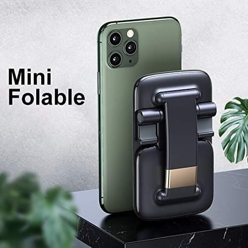 Hld96 Black Color Adjustable and Foldable Mobile Phone Stand