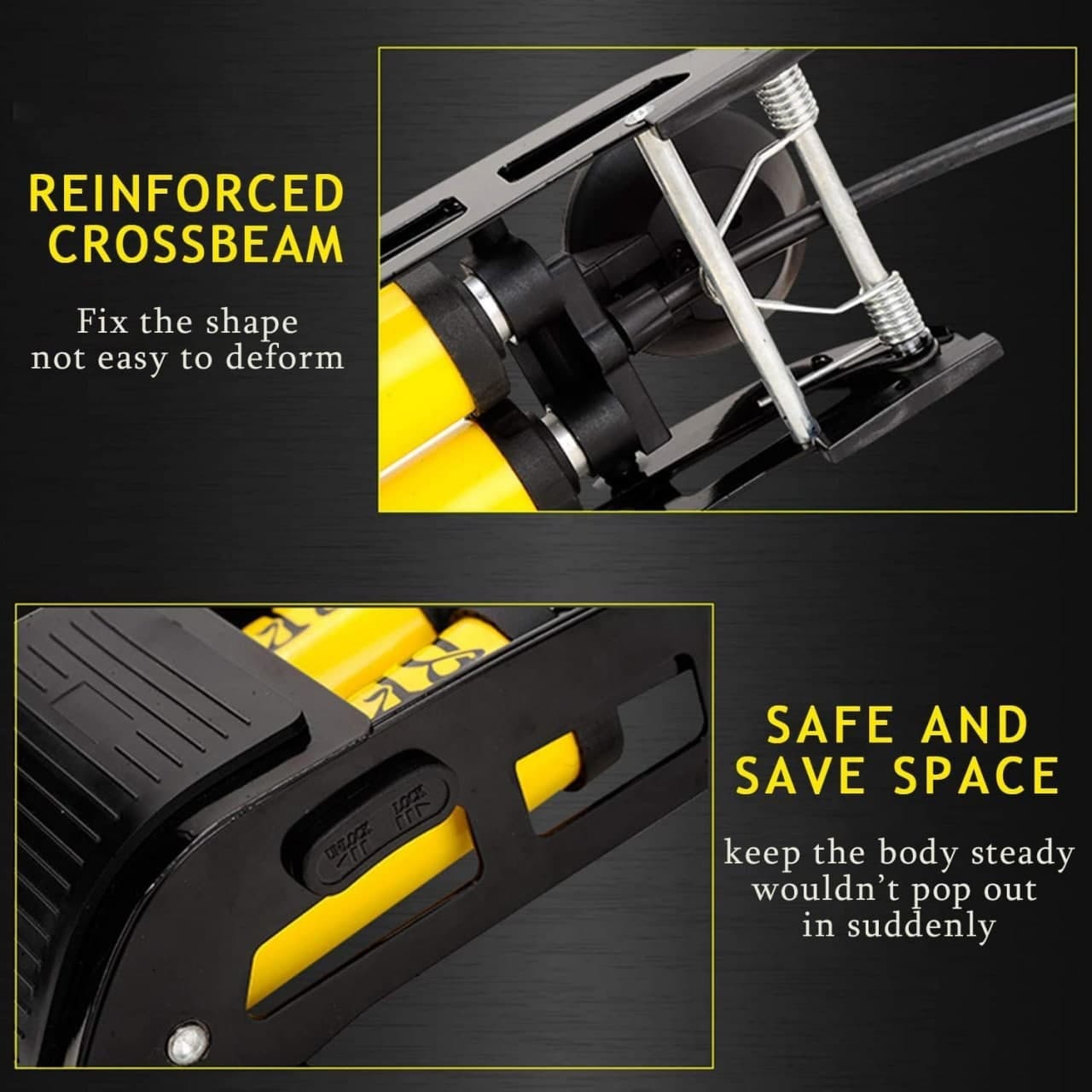 Double Cylinder Portable High Pressure Foot Air Pump