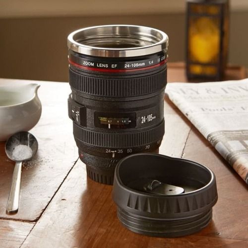 Big Camera Lens Mug