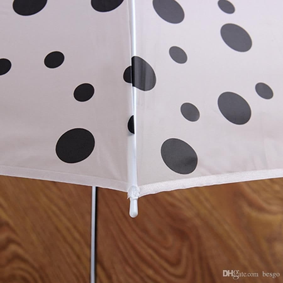 Polka Dot Umbrella Rain