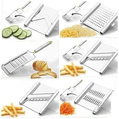 Multipurpose 6 in 1 Stainless Steel Grater