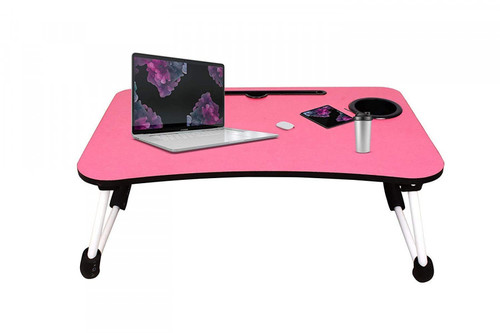 PINK FOLDABLE LAPTOP TABLE