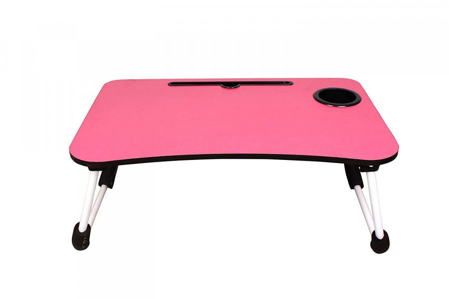 PINK FOLDABLE LAPTOP TABLE