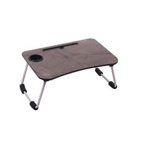 Dark Marble Folding Laptop Table