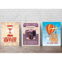 Digital Poster Printing Service - Digital Print, Various Sizes & Paper Types | Custom Design For Promotional Campaigns, Events & Store Signage