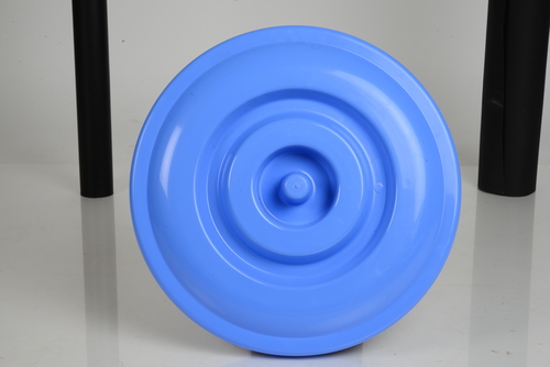 16 Ltr Buckets Lid - Plastic, 35 Cm Diameter, 5 Cm Height, Blue | Durable, Leak-proof, Reusable, Easy-to-use, Secure Fit