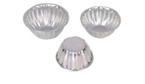 Aluminium Mini Jelly Bowl Mould Dimension(L*W*H): 2.75 X 1.75 Inch (In)