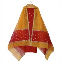 2 Piece Chanderi Handloom Masrise Silk Suit