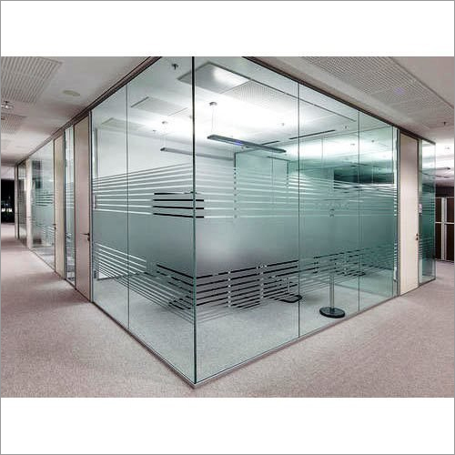 Solid Office Partition Toughened Safety Glass