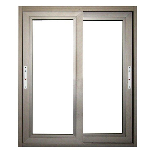 Rectangle Aluminum Sliding Window - Aluminium, 2-4 mm Thickness | Powder Coated Finish, Sliding Open Style, Ideal for Office and Residential Use