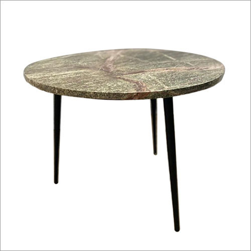 Marble Top Wooden Table