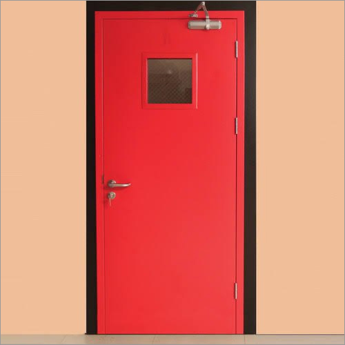 Galvanized Steel Fire Resistant Door