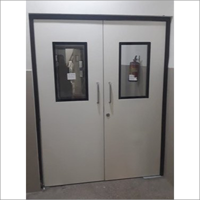 Galvanized Steel and Glass Operation Theater Door