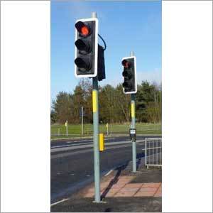 Galvanized Traffic Signal Pole