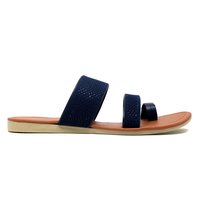 Fabric Brown Slipper