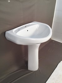 Rediant Wash Basin With Pedestal
