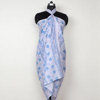 Handmade Designers Patti Block Print Sarong