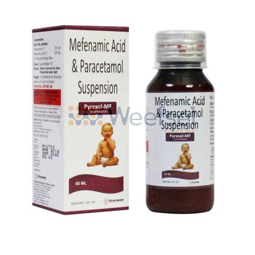 Mefenamic Acid and Paracetamol Suspension