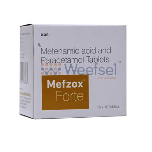 Mefenamic Acid and Paracetamol Tablets