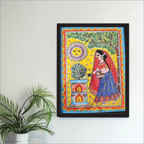 Ideal Women Madhubani Painting