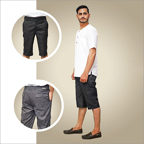 Mens 3 Quarter Pant With Side And Back Pocket