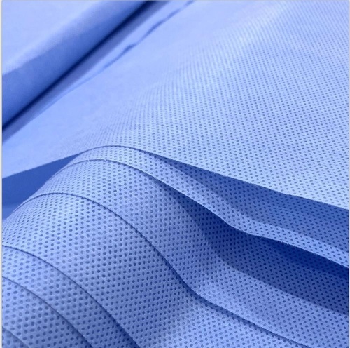 Blue Sms Non Woven Fabric