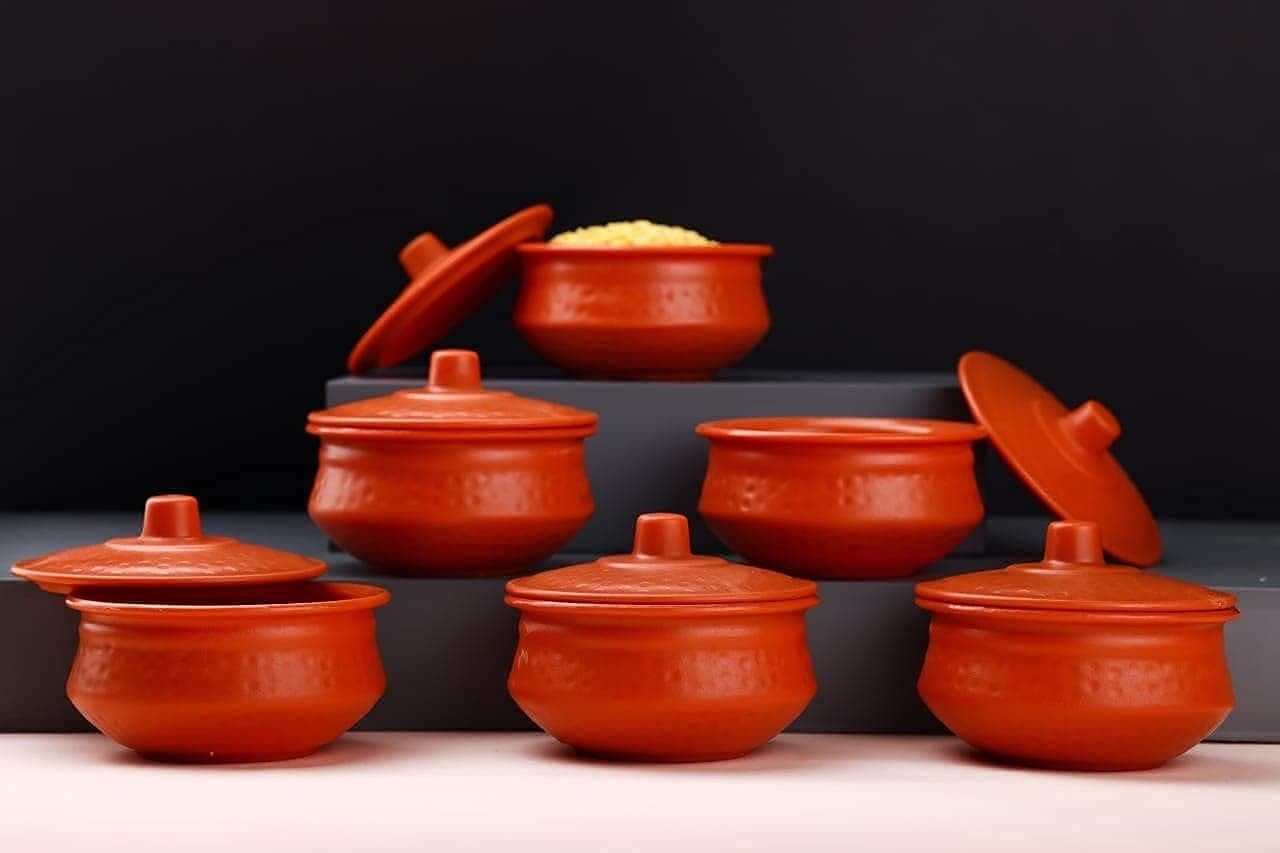 6 Pics HANDI SHAPE KITCHNE UNBREAKABLE CONTAINER