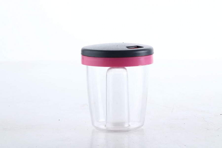 12 PC PLASTIC REVOLVING SPICE RACK MASALA BOX SET