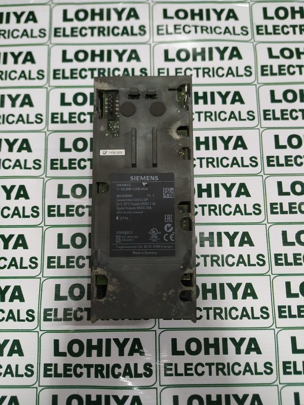 SIEMENS SINAMICS 6SL3040-1LA00-0AA0 CONTROL UNIT