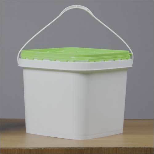 10 Ltr Plastic Square Container