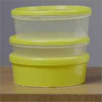 Plastic Choclate And Jeggry Container