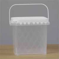 4 Ltr Plastic Square Container