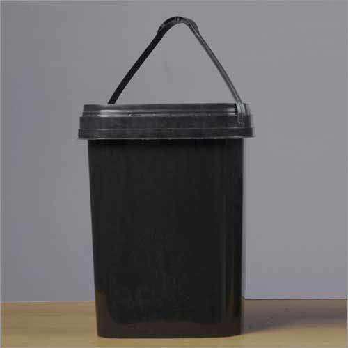 Black Plastic Bucket