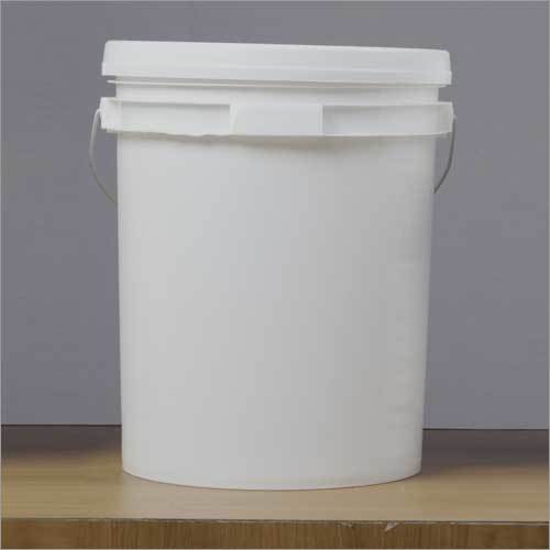 20 Ltr Plastic White  Bucket