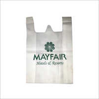 White Non Woven W Cut Bag