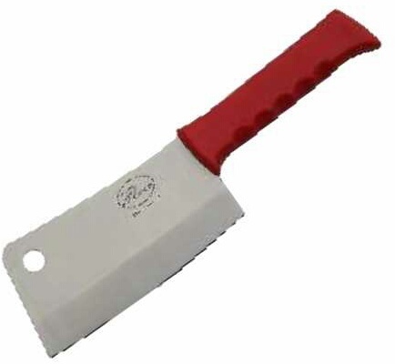 Stainless Steel Ss Chopper Red Handle