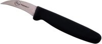 2.5 Inch Paring Knife - Stainless Steel, 2.5 Inch Blade Size, Black Handle | Versatile Kitchen Tool For Precise Cutting And Peeling