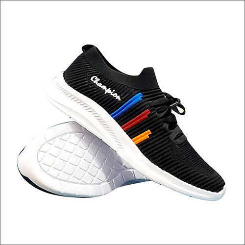 Black Durable Running Shoes