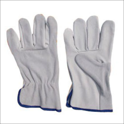 4 Tip White Driver Gloves