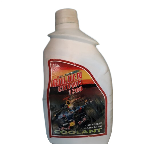 Golden Crown 1200 Radiator Coolant - 99% Ash, Red/Green/Black Colors | Automotive Use, Available in Barrel, Drum, Can Packaging