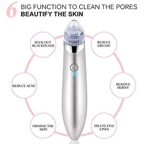 4 IN 1 USB RECHARGEABLE BLACKHEAD EXTRACTOR DERMA SUCTION