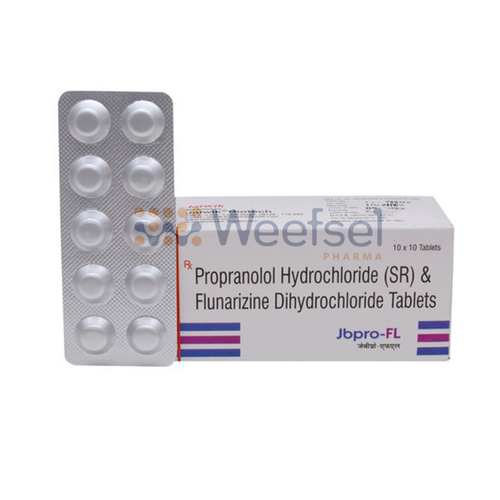 Propranolol and Flunarizine Tablets
