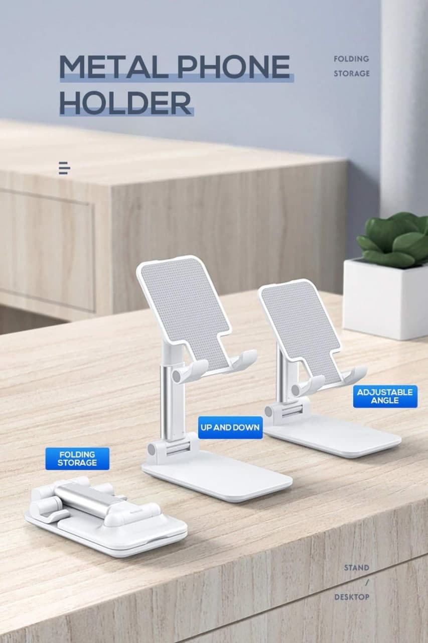 FOLDING DESKTOP PHONE STAND