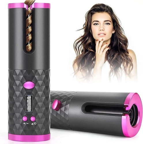 WIRELESS USB AUTO HAIR CURLER