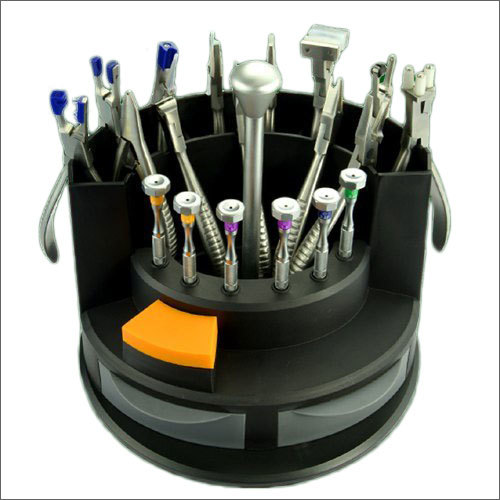 3110-5060 Plastic Tools Stand - Color: Black