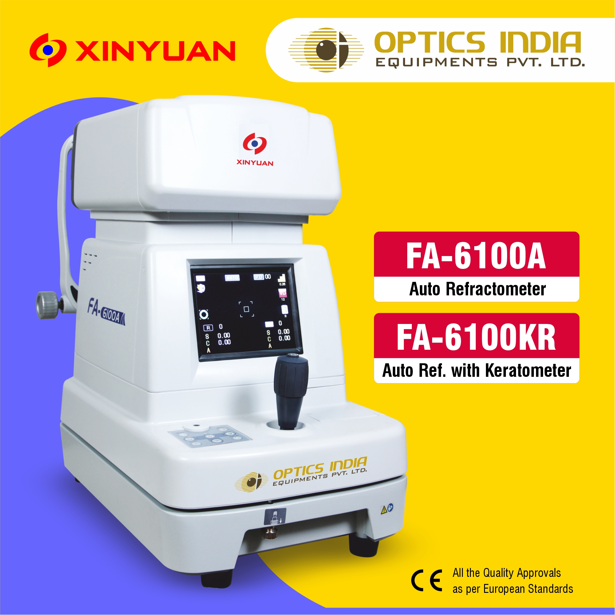 Xinyuan Auto Refractometer FA 6100A