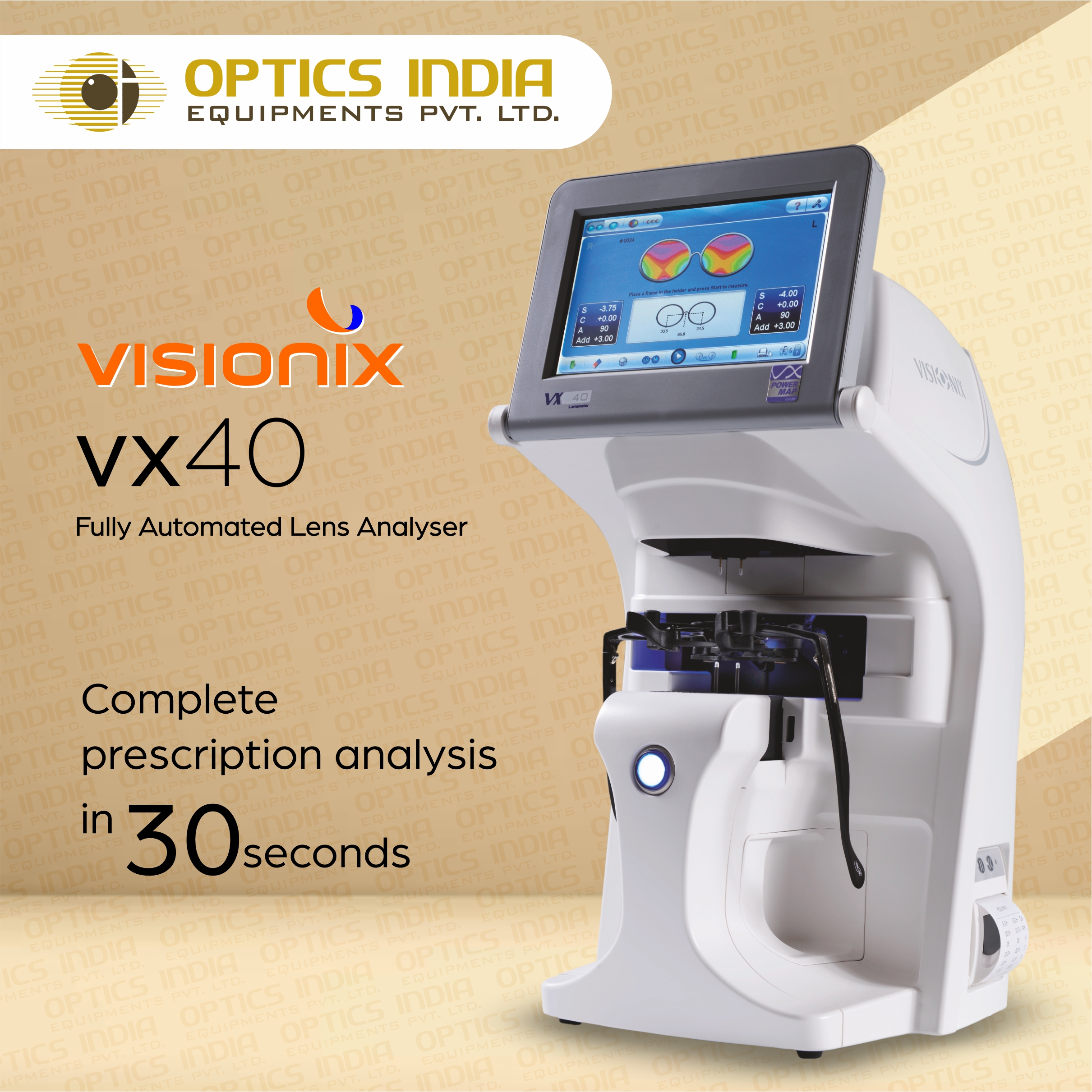 VISIONIX Automatic Lensanalyser VX 40